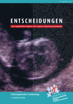 Titelseite/Cover Broschüre "Entscheidungen"